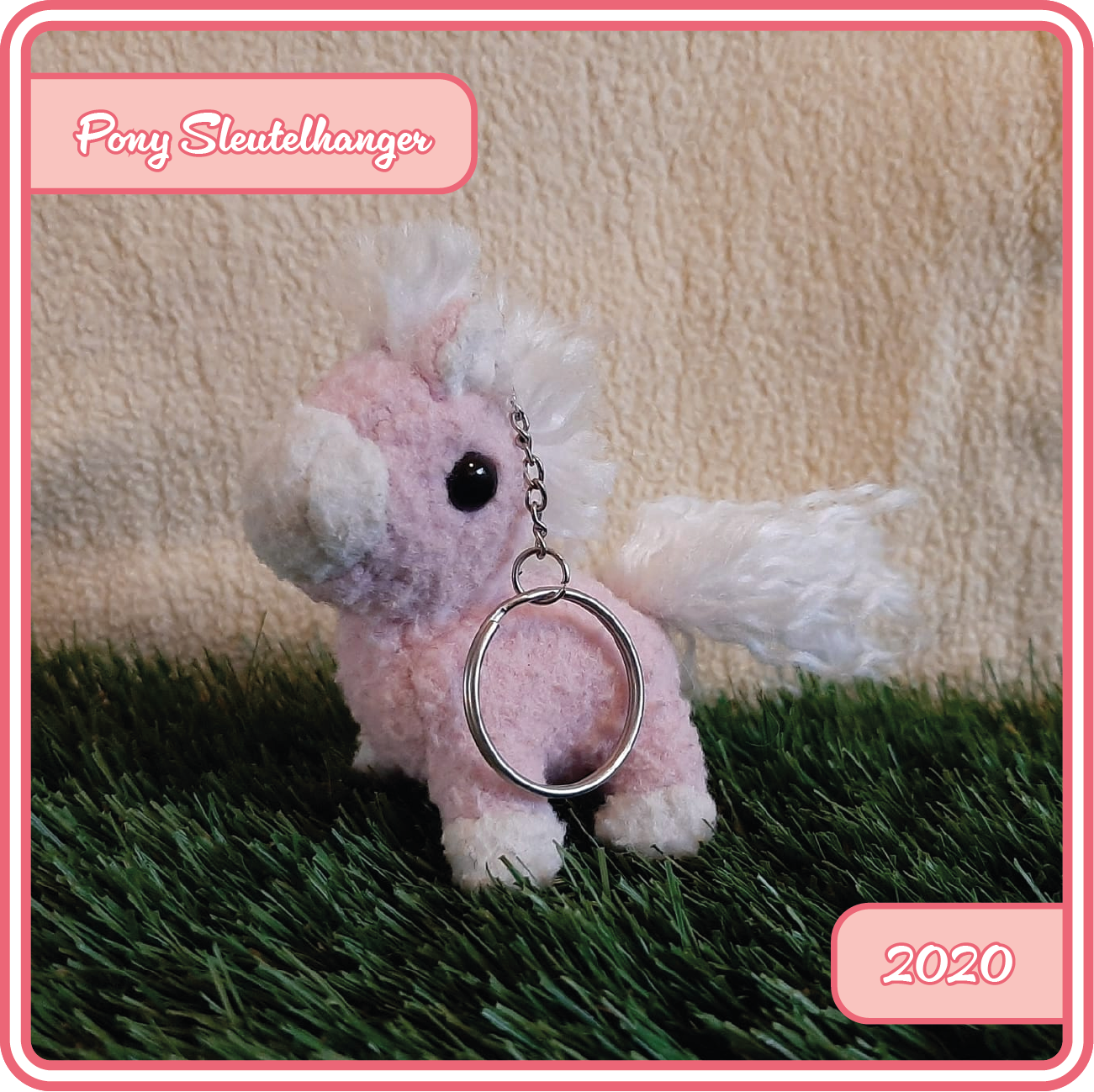 Pony-Sleutelhanger-2020-Roze_1