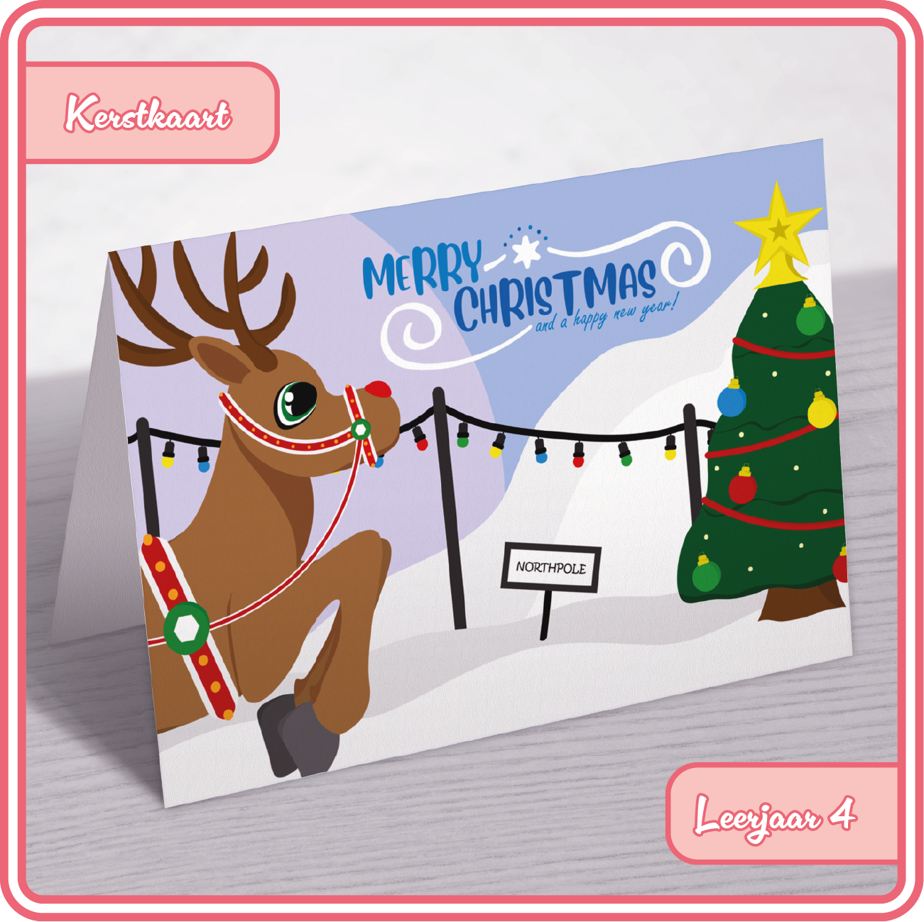 kerstkaart-Rendier_1